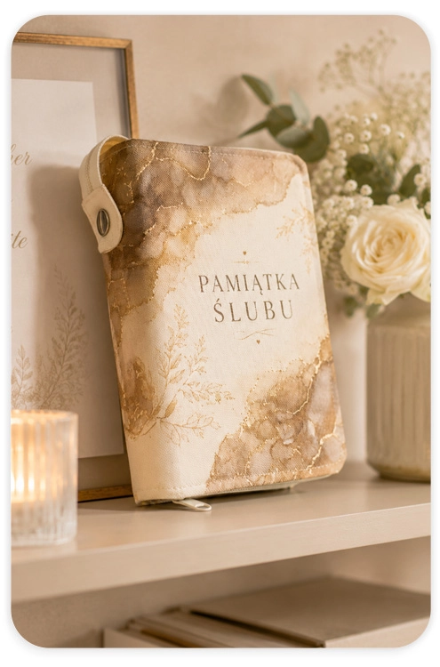 Biblia ustawiona na półce