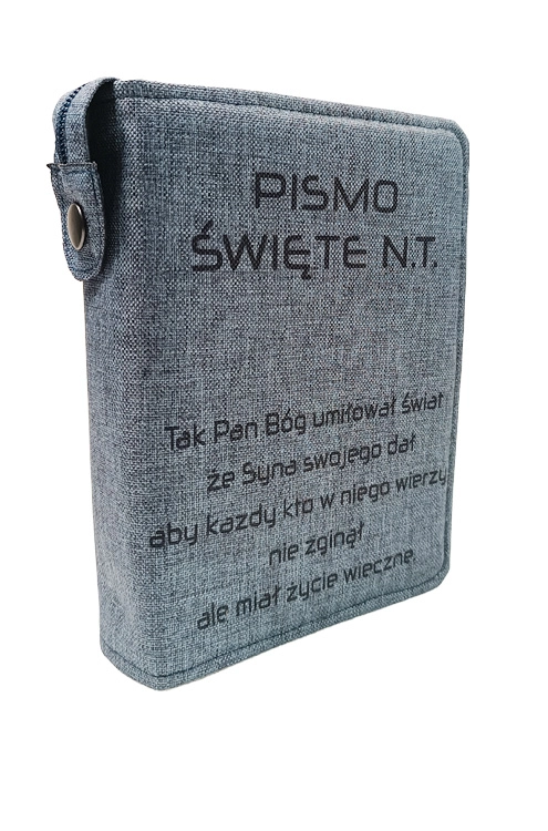 Okładka na Pismo Święte Nowy Testament, przykładowy wzór podstawowy