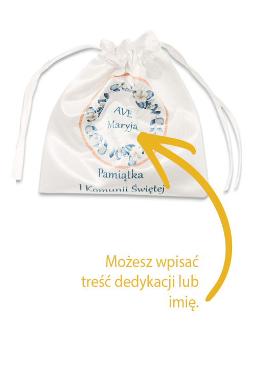 Personalizacja strzałka, Możesz wpisać treść dedykacji lub imię